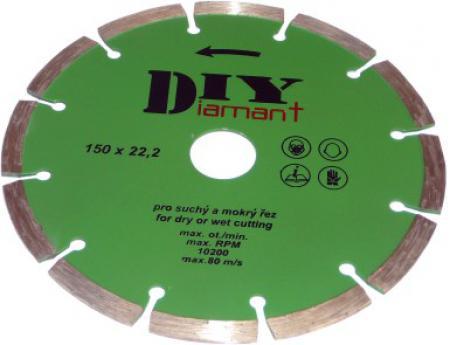 DIYS 125 diamantový kotúč segmentový DIY